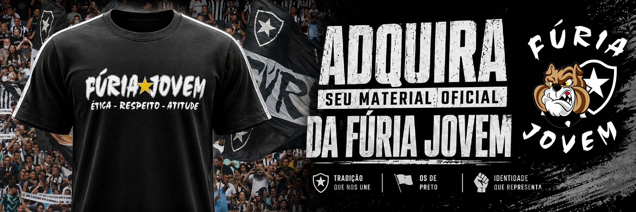 Adquira seu material oficial da Fúria Jovem